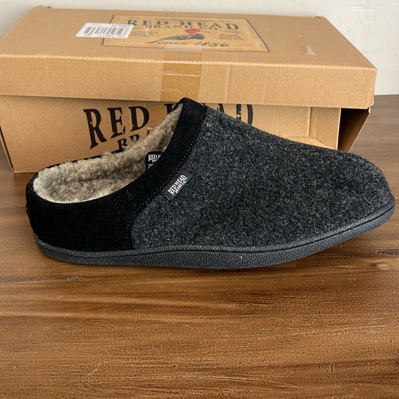 Redhead Felt Clog Gray/Black Men’s NWB - SZ: 10M - Picture 7 of 10